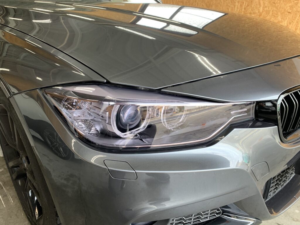 BMWヘッドライトスモーク