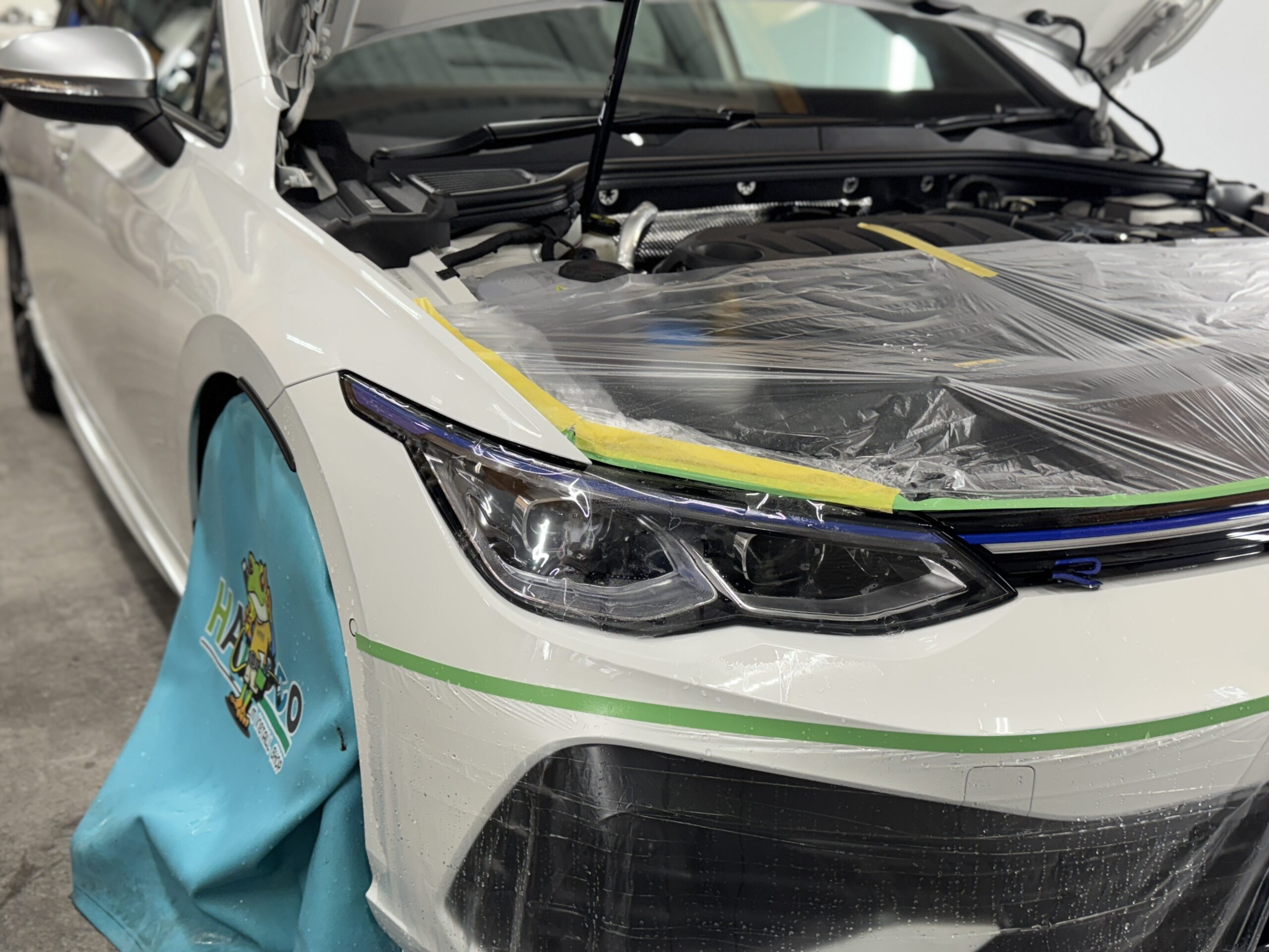 ゴルフヘッドライトプロテクション