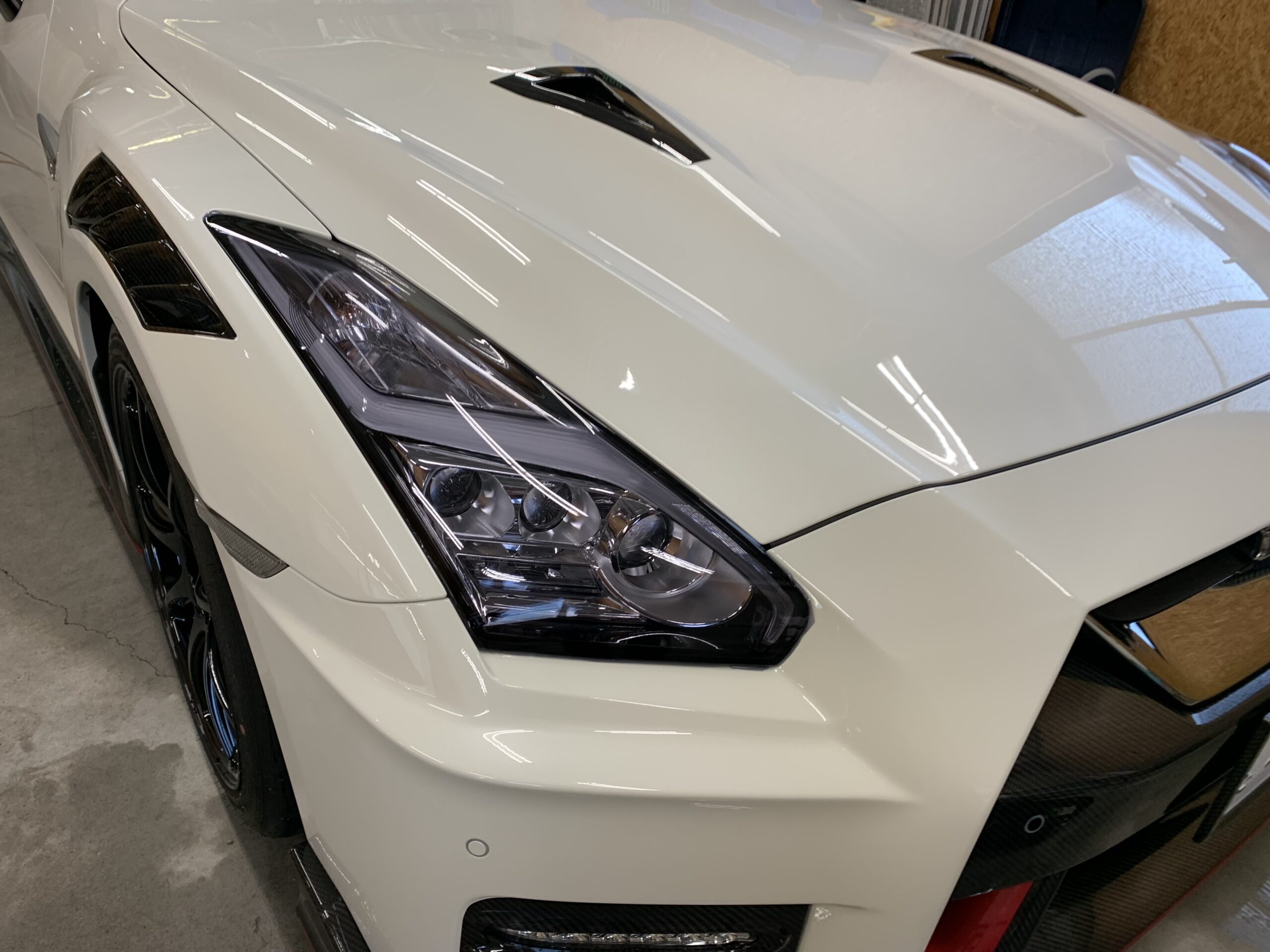 GTRヘッドライトスモーク