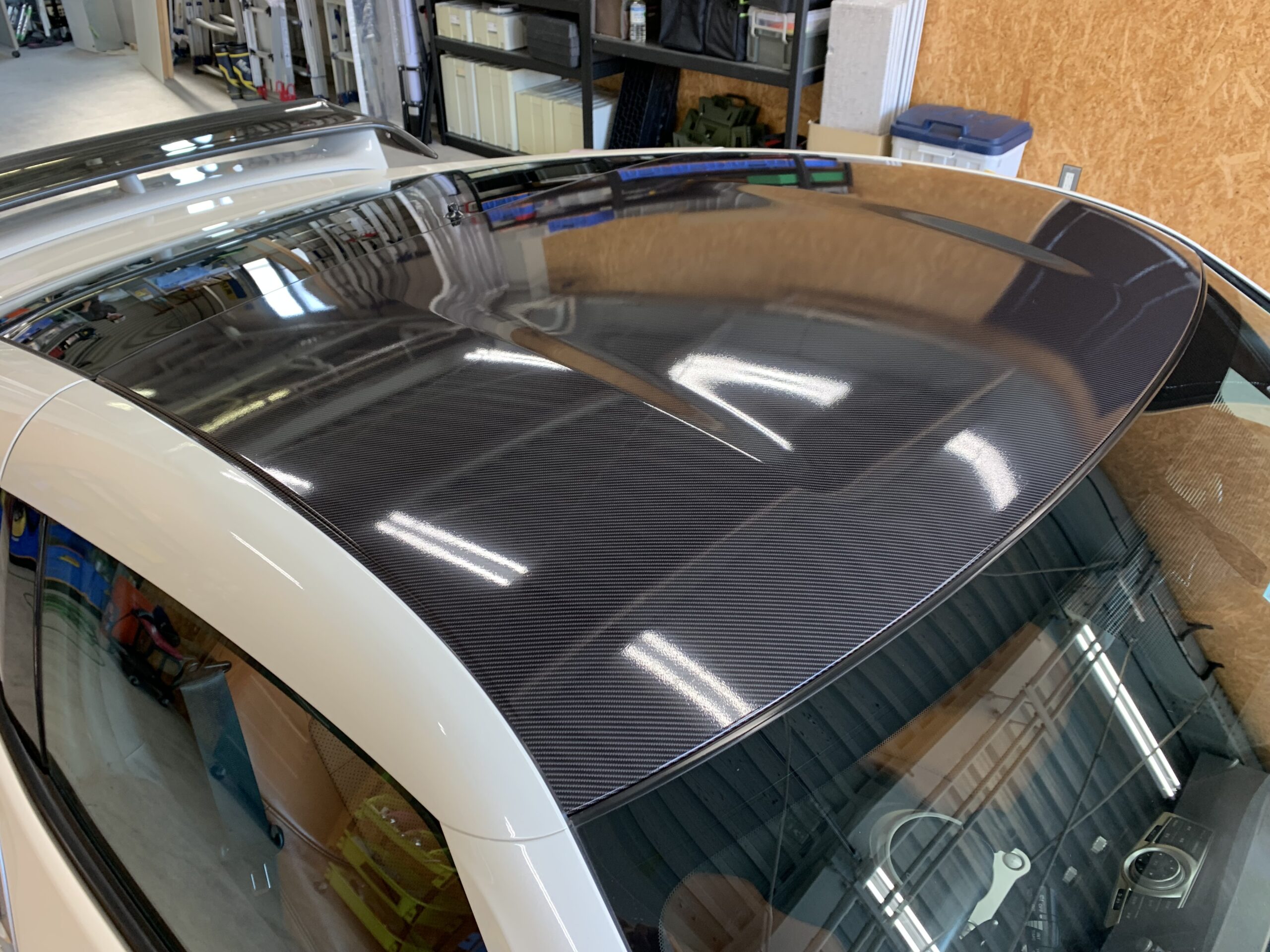 フェアレディZルーフラッピング