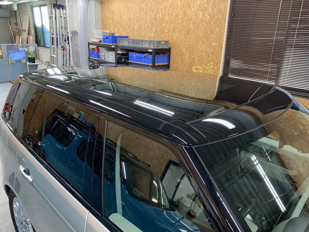 レンジローバールーフラッピング