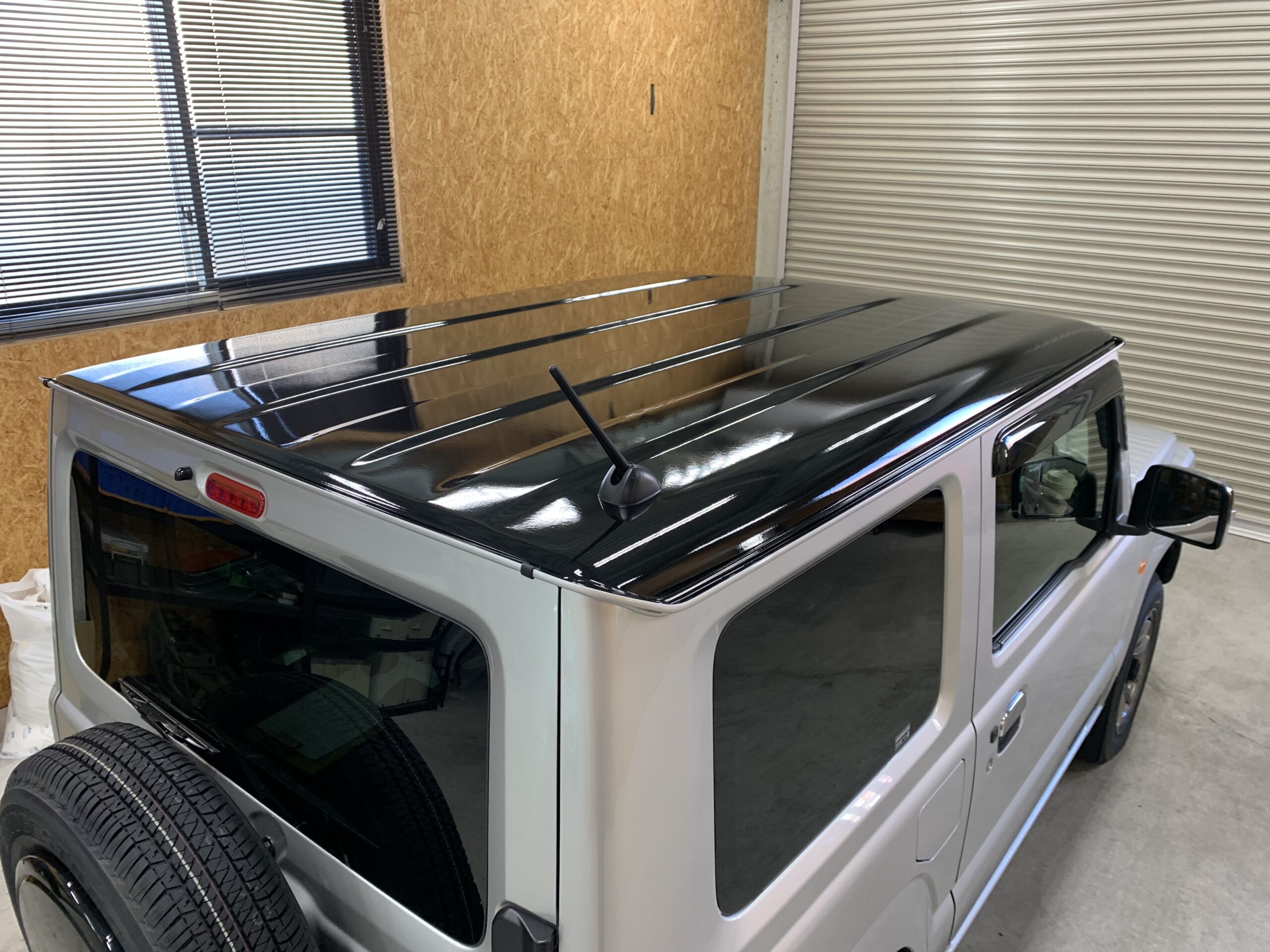 ジムニールーフラッピング