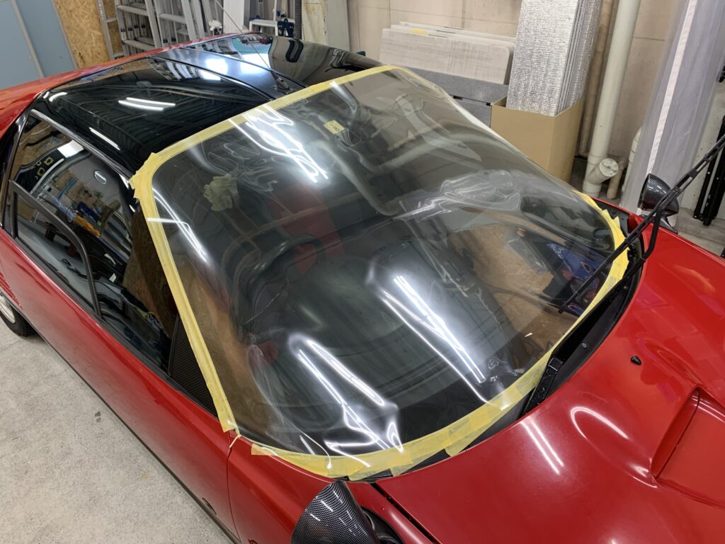 旧車ガラスプロテクション