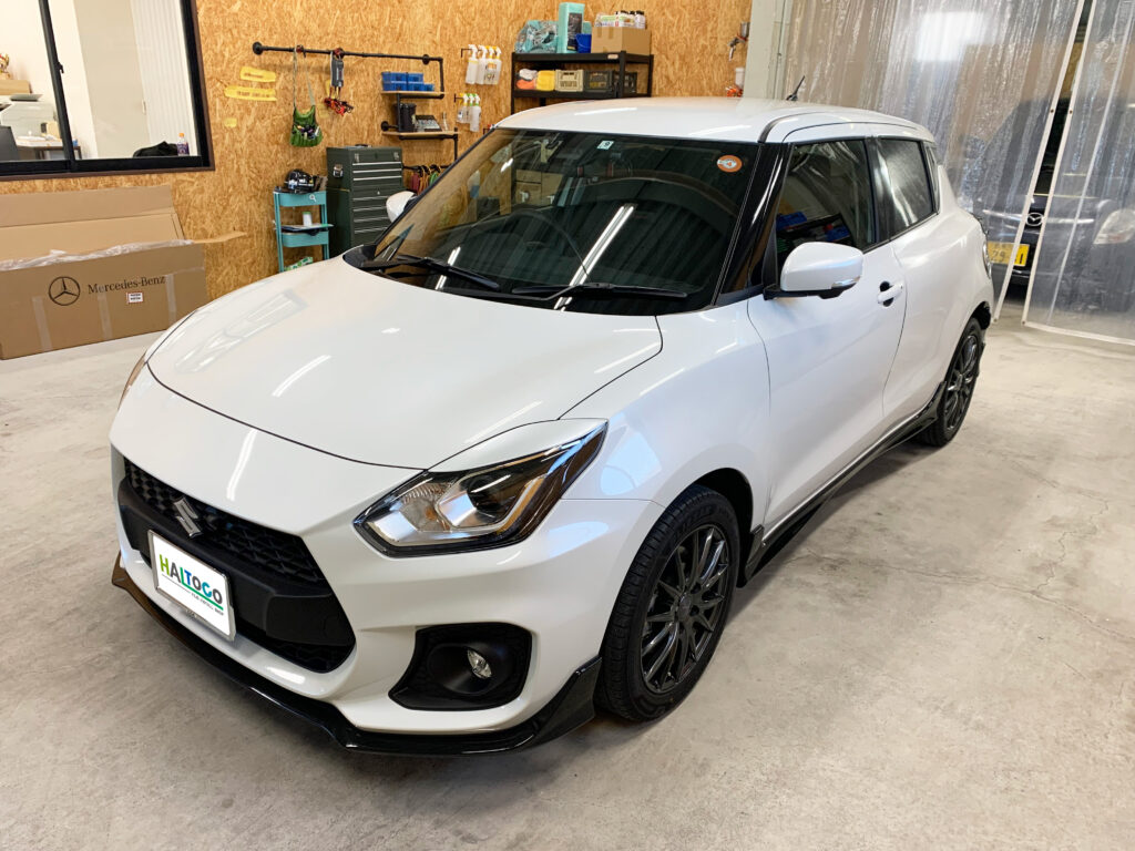 スイフトヘッドライトプロテクション