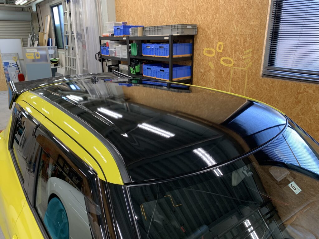 スイフトルーフラッピング