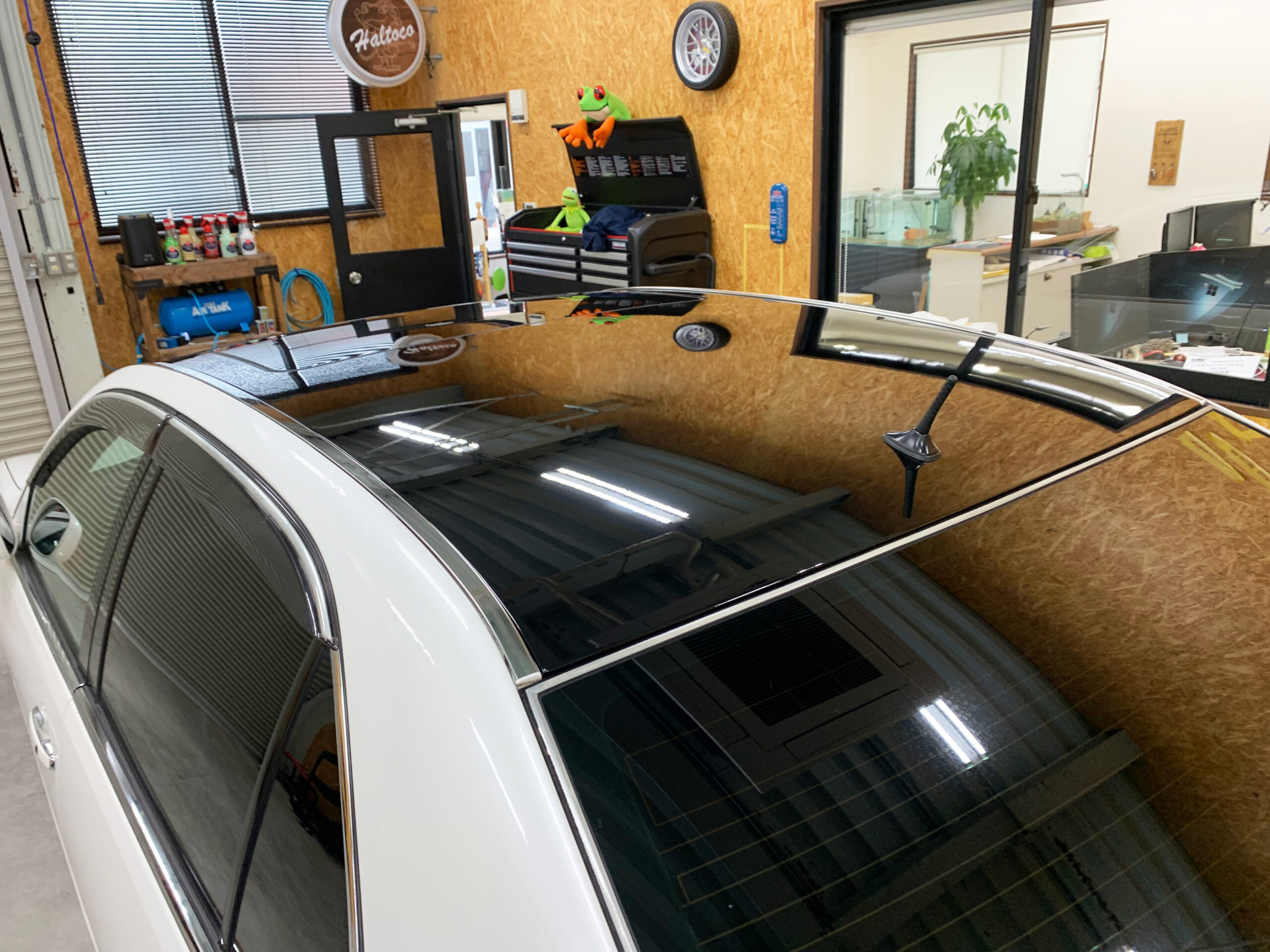 セルシオルーフラッピング