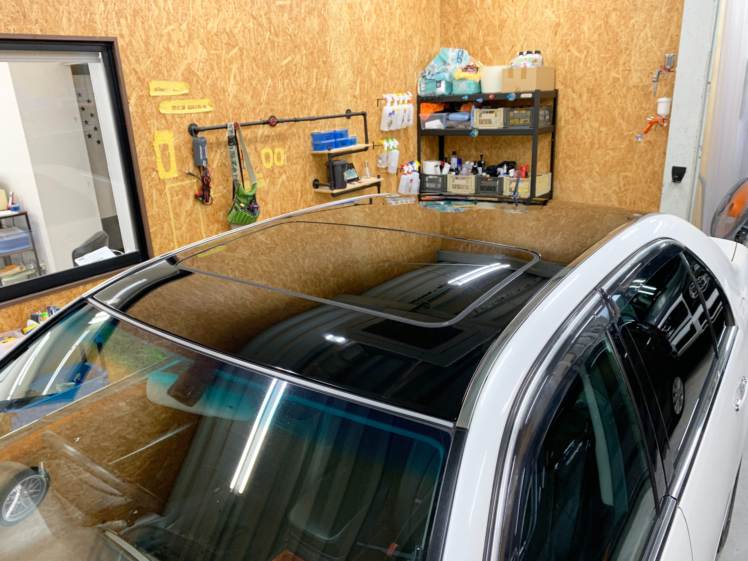 セルシオルーフラッピング