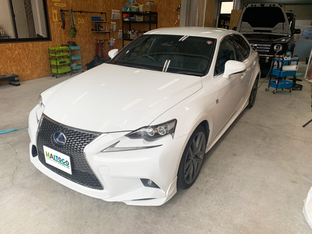 レクサスISラッピング