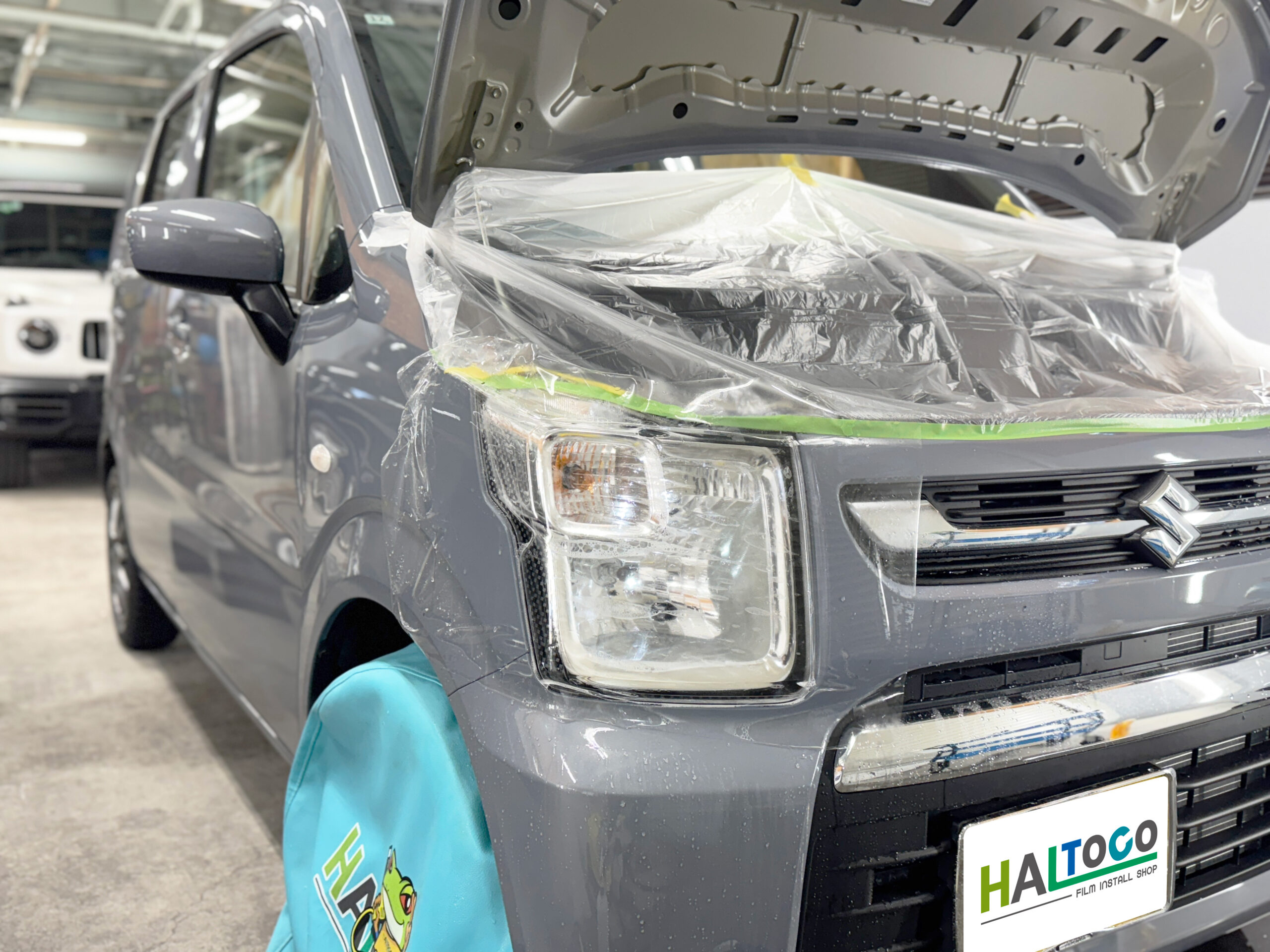 ワゴンＲヘッドライトプロテクション