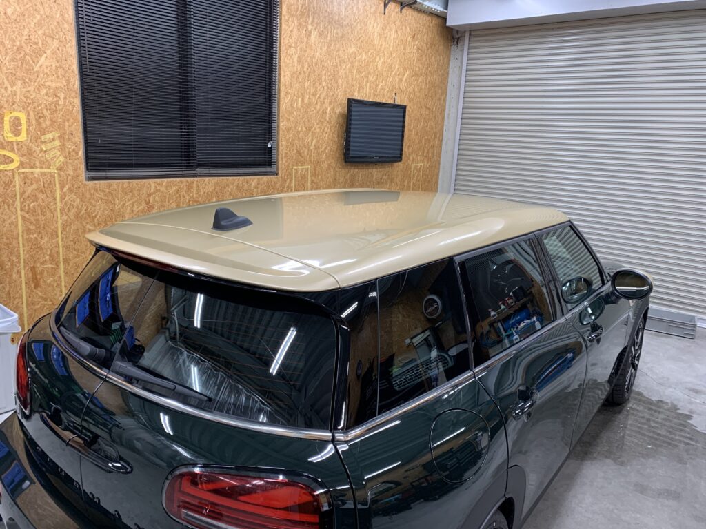 クラブマンルーフラッピング