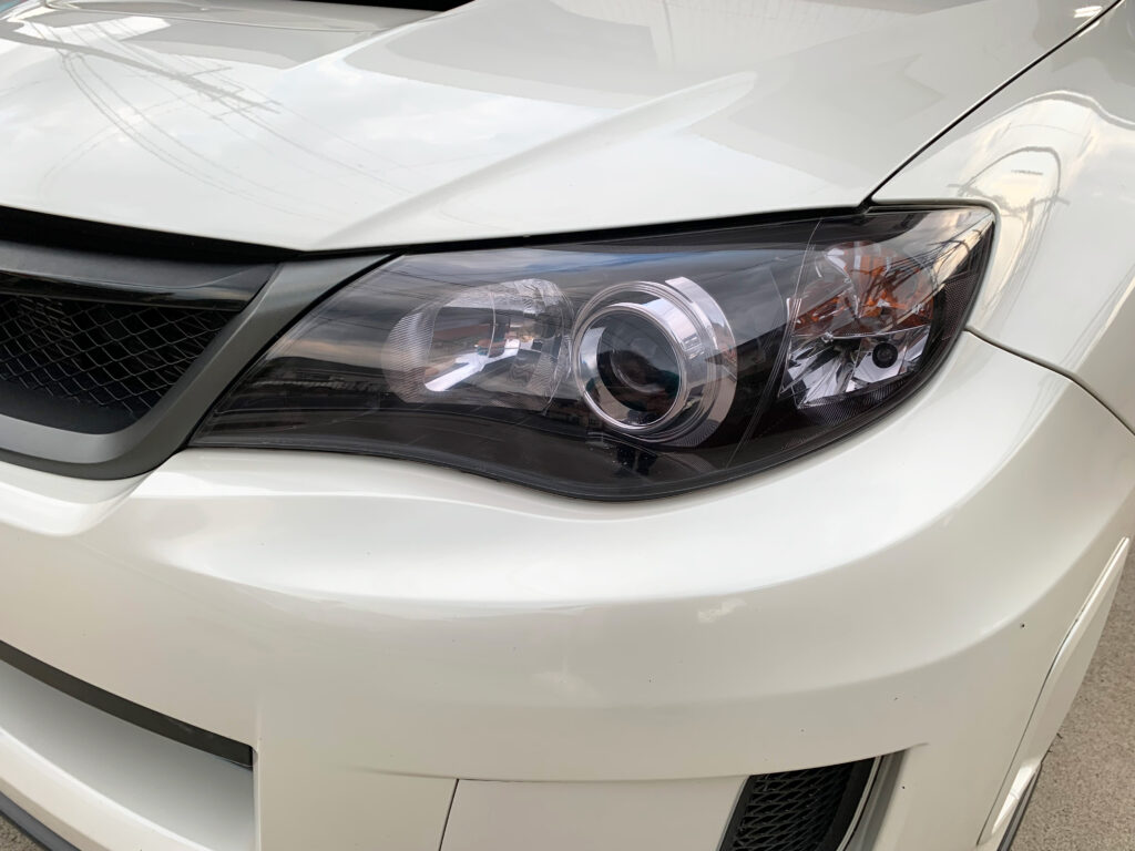 インプレッサヘッドライトプロテクション