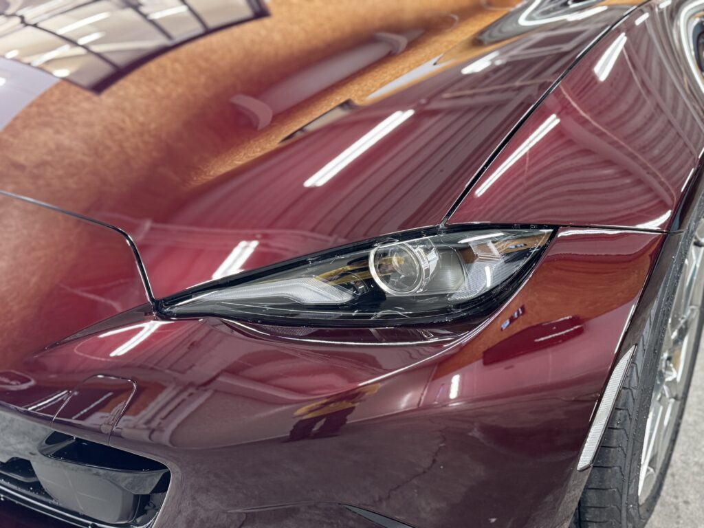 ロードスターヘッドライトプロテクション