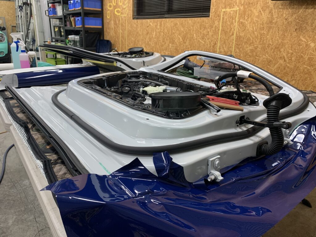 ドア内ラッピング