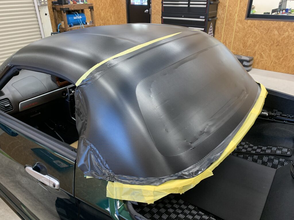 コペンルーフラッピング