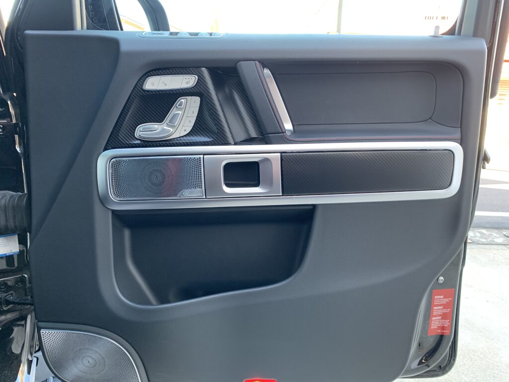 G350d ドアパネル マットカーボンPPF施工後