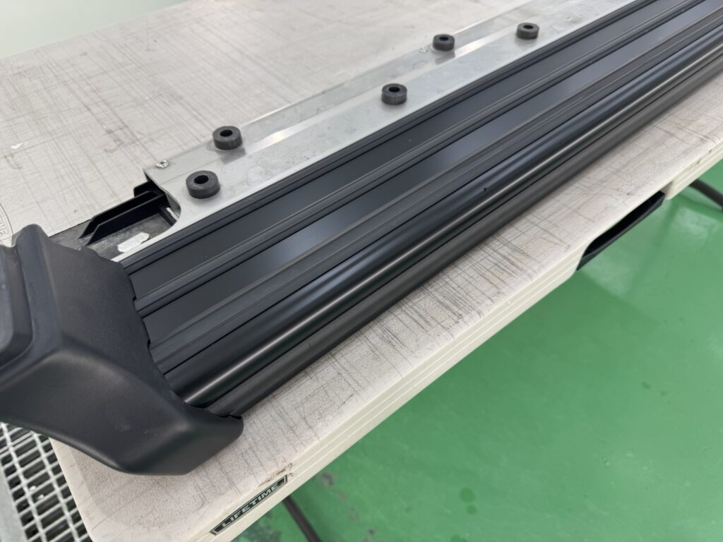Gクラス ランニングボード PPF施工後 車両取付前