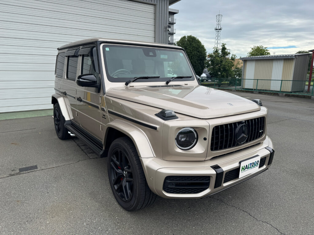 Mercedes-AMG G63 ランニングボードPPF施工完成車両