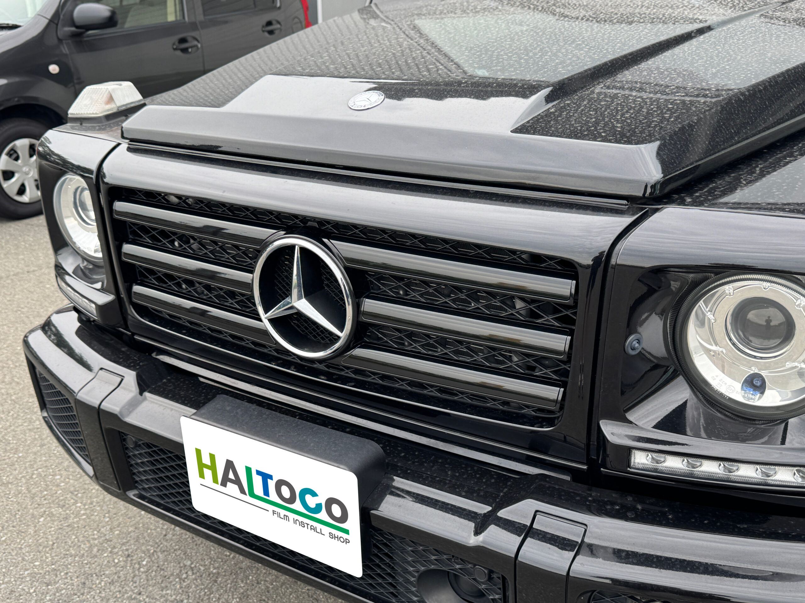 メルセデス・ベンツ G350d フロントグリル ブラックアウト完成車両