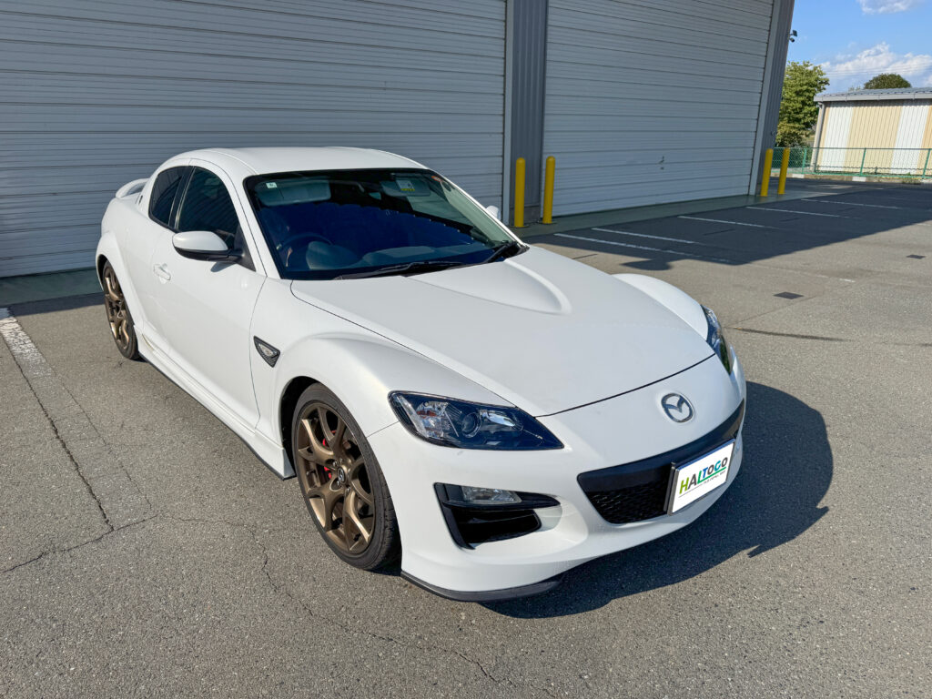 ヘッドライトPPF施工が完成したマツダ RX-8