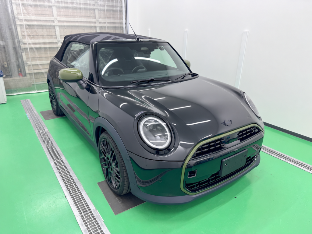 MINI F67 ポールスミスエディションのプロテクションフィルム施工事例