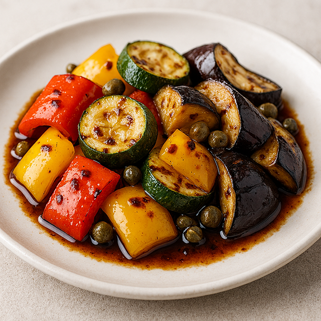 彩り野菜のカポナータ風グリル